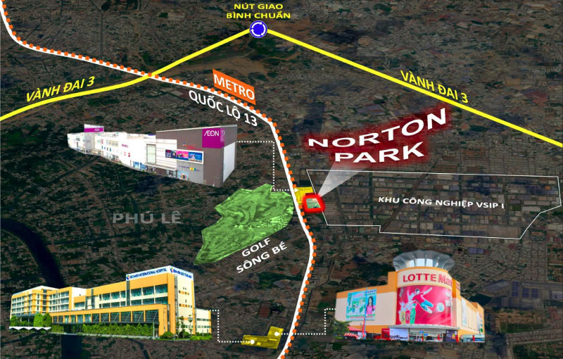 Vị Trí Norton Park Đắc Địa: Giao Thương Huyết Mạch, Kết Nối Đa Chiều